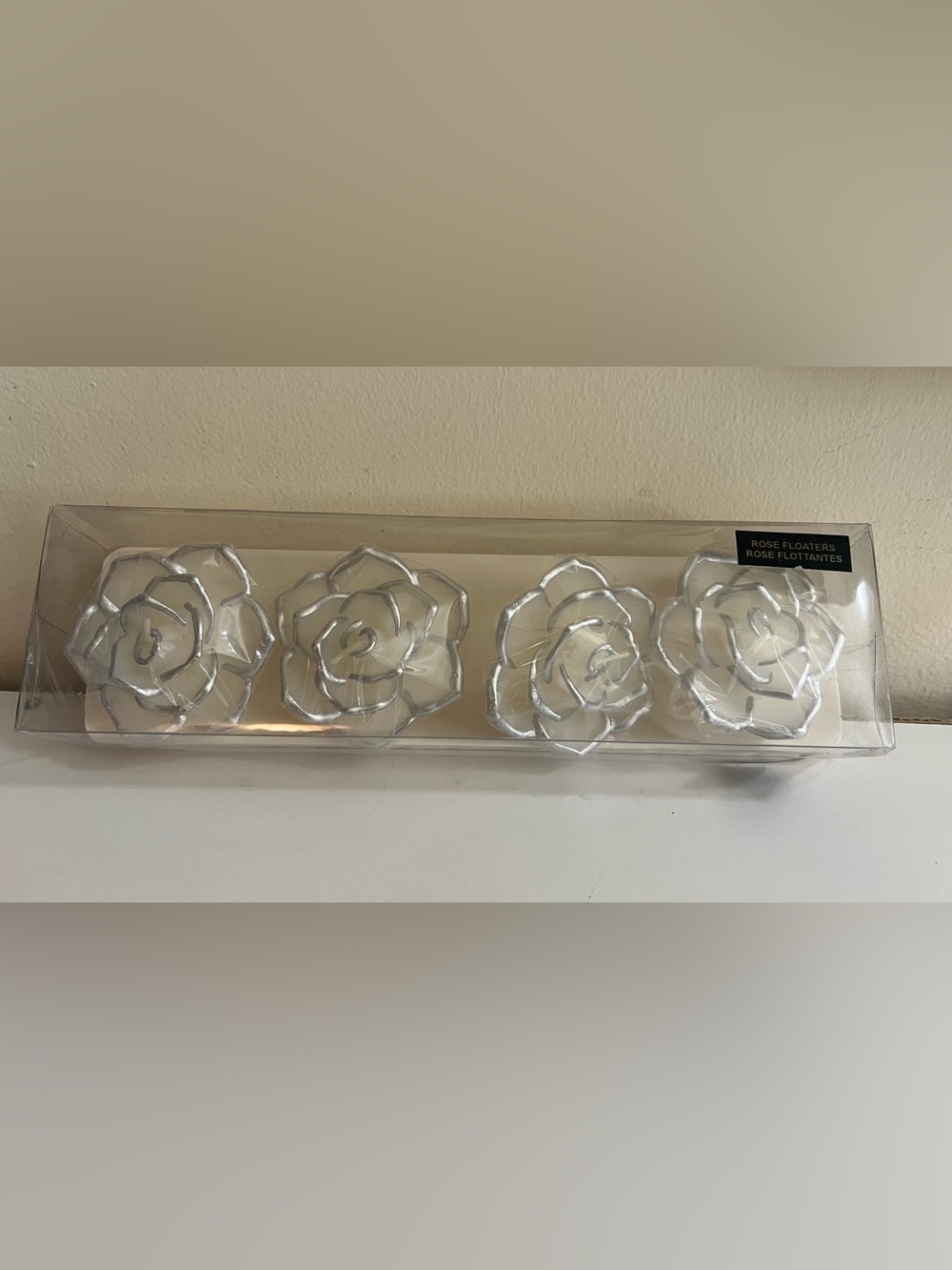 Unik Silver Floral Wall Accent Mirrors